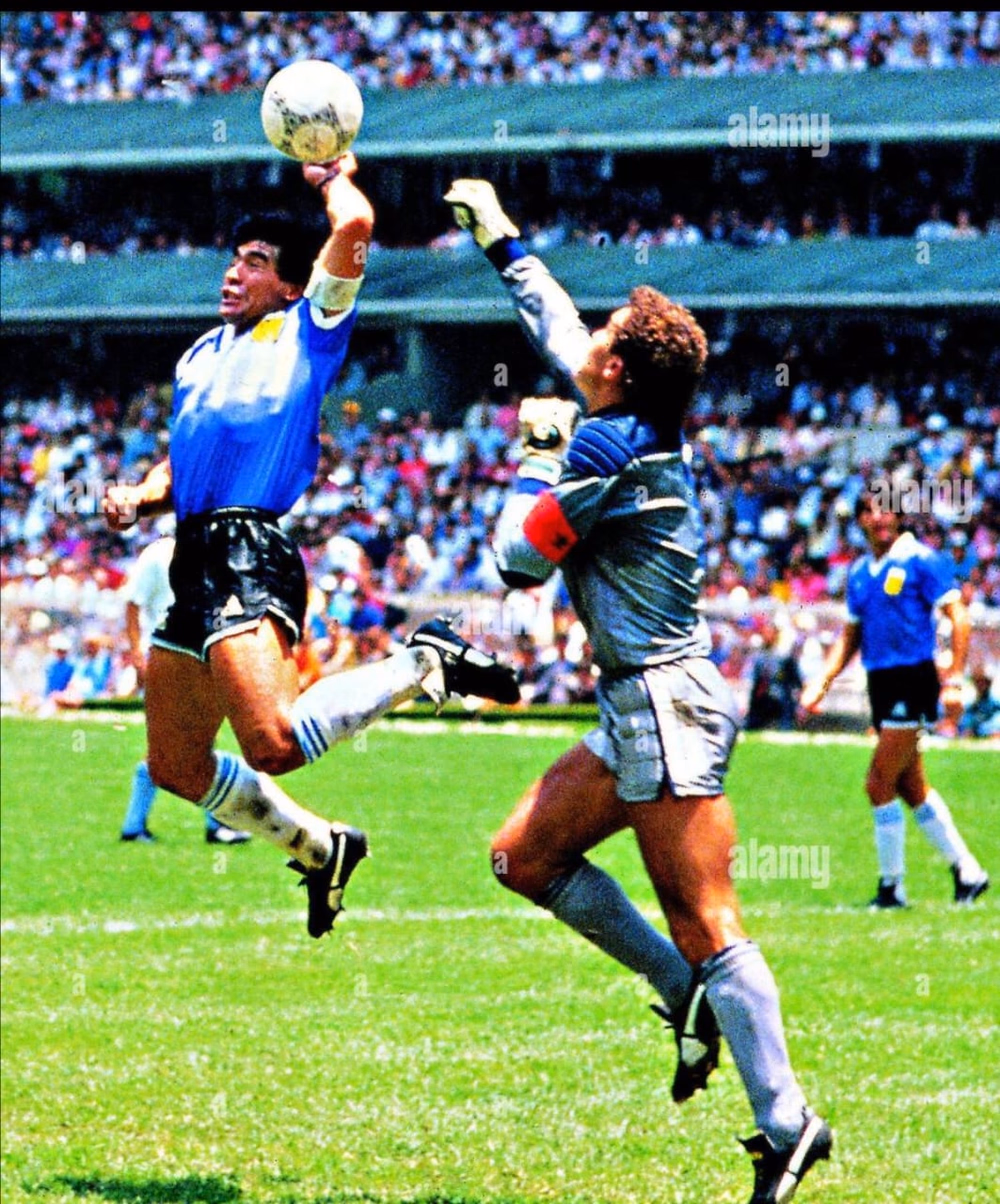 diego maradona hand of gold